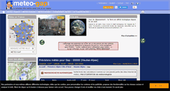 Desktop Screenshot of meteo-gap.com